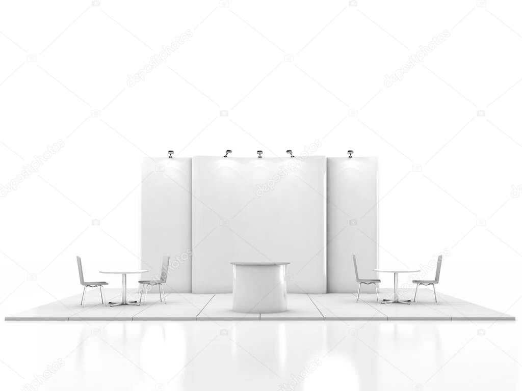 Diseño de stand ferial con branding